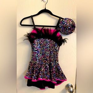 Costume gallery feather jazz hip hop